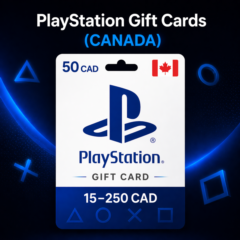PlayStation Gift Cards Канада (CA) 15–250 CAD | Коды пополнения PSN