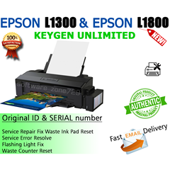 СБРОС EPSON L1300 и L1800 + БЫСТРАЯ ДОСТАВКА ПО ЭЛЕКТРО