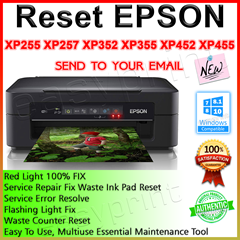 СБРОС EPSON XP 255 XP 257 XP 352 XP355 XP452 XP455 🔑ЭЛ