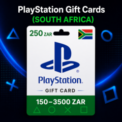 PlayStation Gift Cards Южная Африка (ZA) 150–3500 ZAR | Коды пополнения PSN