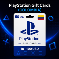 PlayStation Gift Cards Колумбия (CO) (USD) 10–100$ | Коды пополнения PSN