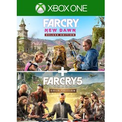 Far Cry 5 Gold Ed+ Far Cry New Dawn Deluxe 🔵XBOX КЛЮЧ