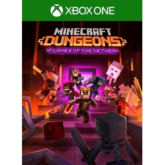 ❗MINECRAFT DUNGEONS: FLAMES OF THE NETHER❗XBOX КЛЮЧ❗