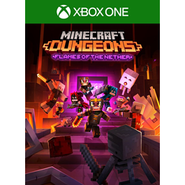 MINECRAFT DUNGEONS: FLAMES OF THE NETHER❗XBOX KEY❗