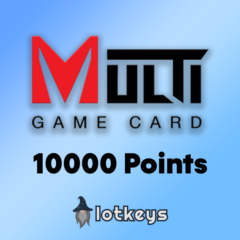 Мультиигровая карта на 10000 очков - 10 USD