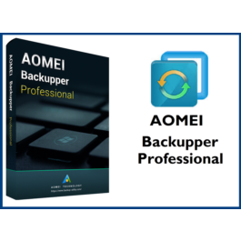 ✅ AOMEI Backupper Professional+ license, key 🔑 code