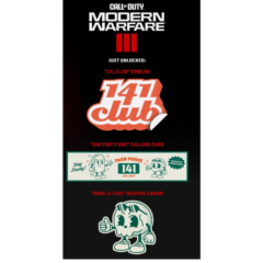 141 Club collectors pack CODE