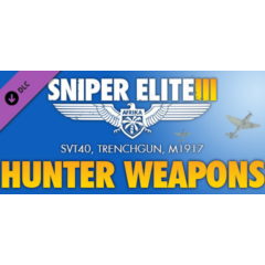 Sniper Elite 3 - Hunter Weapons Pack Steam Gift Россия