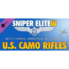 Sniper Elite 3 - U.S. Camouflage Rifles Pack Steam Gift RU