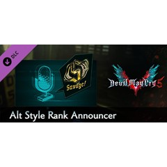 Devil May Cry 5 - Alt Style Rank Announcers Steam Gift