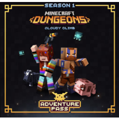 Minecraft Dungeons: приключенческий абонемент «Облачное восхождение» (Steam Gift RU)
