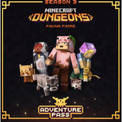 Minecraft Dungeons: приключенческий абонемент Стильной фауны (Steam Gift RU KZ UA)
