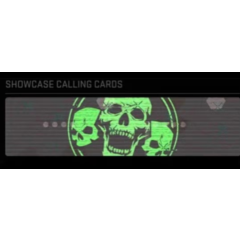 Screaming Skull Card Code/Calling Card