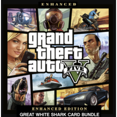 Grand Theft Auto V Enhanced & Great White Shark Card (Steam Gift Казахстан UA TR ARG