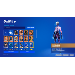 FORTNITE🎮 48+ SKINS ACCOUNT |OG GALAXY SCOUT| + MAIL