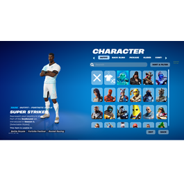 FORTNITE🎮37+ SKINS ACCOUNT |OG SUPER STRIKER| + MAIL