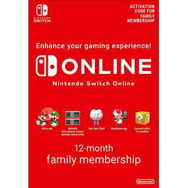 🔥Nintendo Switch Online Family Membership 12 MONTHS🔑