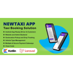 NewTaxi App - Online Taxi Booking App With Admin Panel