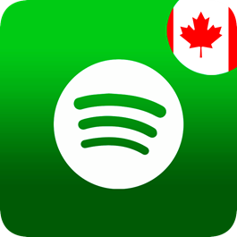 🎵📻🟢 SPOTIFY GIFT CARD CANADA