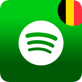 🎵📻🟢 SPOTIFY GIFT CARD BELGIUM