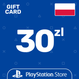 ⭐️PSN Top Up Card 30 PLN Poland