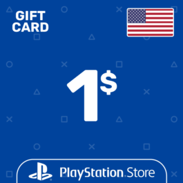 ⭐️PSN Top Up Card 1$ (USD) USA