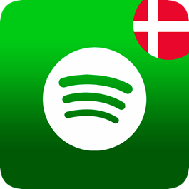 🎵📻🟢 SPOTIFY GIFT CARD DENMARK