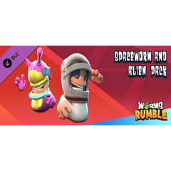 Worms Rumble - Spaceworm and Alien Double Pack DLC