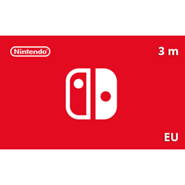 Nintendo Switch Online Gift Card 3 Months EU-region