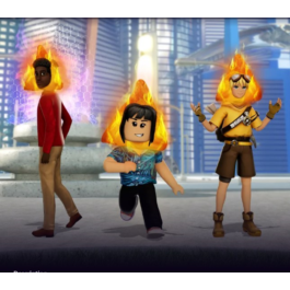 Roblox🔑: Flaming Hot Chip Head #6⭐️