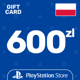 ⭐️PSN Top Up Card 600 PLN Poland