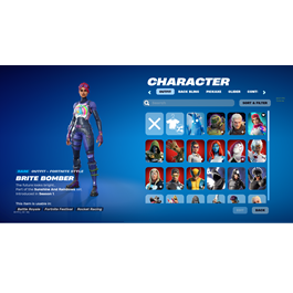 FORTNITE🎮64+ SKINS ACCOUNT |LOSERFRUIT DRIFT| + MAIL