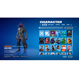 FORTNITE🎮26+ SKINS ACCOUNT |DARK BOMBER RAVEN| + MAIL