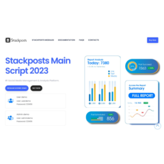 Stackposts - Social Marketing Tool