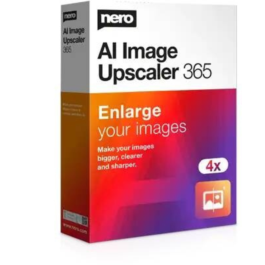 Nero AI Image Upscaler 365 (Windows) 1 Year licence