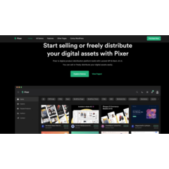 Pixer - React Laravel Multivendor Digital Marketplace