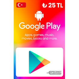 Google Play Store Turkish code 25 TR