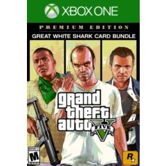 GTA V: Premium + Great White Shark Card 🎮XBOX КЛЮЧ🔑