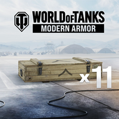 ✅World of Tanks — 11 Армейских сундуков рядового✅ПСН