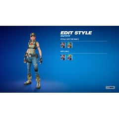 Fortnite, 1 скин, Explorer Emilie, Полный доступ