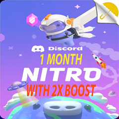 🟪💎 DISCORD NITRO 1 МЕСЯЦ 2 BOOST 🚀