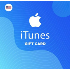 🍏ПОДАРОЧНАЯ КАРТА APPLE ITUNES 1-500$✦США✦USD✦US🔑🎁