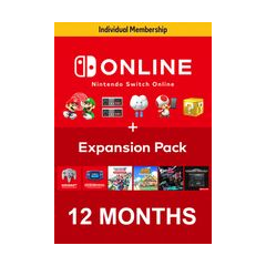 🔥NINTENDO SWITCH ONLINE + EXPANSION PACK 12 МЕСЯЦЕВ🔑
