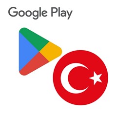 ⚫  GOOGLE PLAY Турция 25 50 100 200 TL ГУГЛ ПЛЕЙ