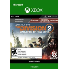 THE DIVISION 2 - WARLORDS OF NEW YORK EDITION ✅XBOX🔑