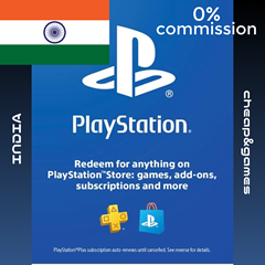 🔑 Карты пополнения 🔥 PlayStation ИНДИЯ ⚡ India INR