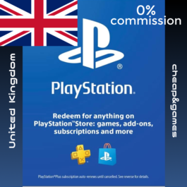 🔑 Gift Cards 🔥 PlayStation GREAT BRITAIN UK GBP POUND