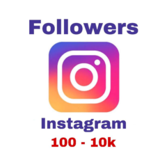 Instagram Последователи | 100 - 10k | Гарантия
