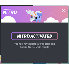 🎁 DISCORD NITRO 1 МЕСЯЦ | ТОЛЬКО АКТИВИРУЙТЕ КОДЫ 🚀