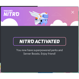 🎁 DISCORD NITRO 1 MONTH | REDEEM CODES ONLY 🚀